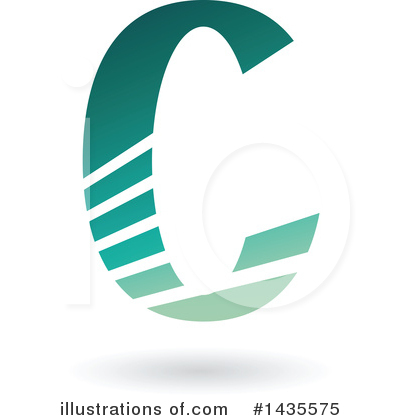 Royalty-Free (RF) Letter C Clipart Illustration by cidepix - Stock Sample #1435575