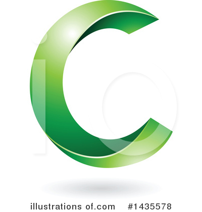 Royalty-Free (RF) Letter C Clipart Illustration by cidepix - Stock Sample #1435578