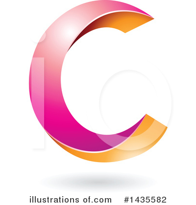 Royalty-Free (RF) Letter C Clipart Illustration by cidepix - Stock Sample #1435582