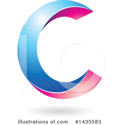 Royalty-Free (RF) Letter C Clipart Illustration by cidepix - Stock Sample #1435583