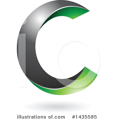 Royalty-Free (RF) Letter C Clipart Illustration by cidepix - Stock Sample #1435585