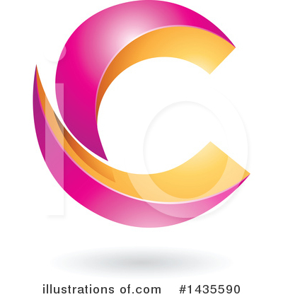 Royalty-Free (RF) Letter C Clipart Illustration by cidepix - Stock Sample #1435590