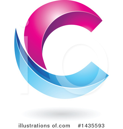 Royalty-Free (RF) Letter C Clipart Illustration by cidepix - Stock Sample #1435593