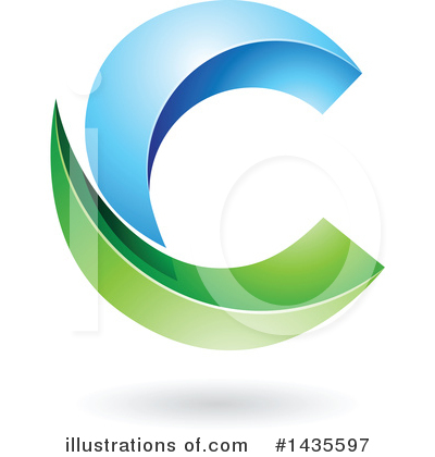 Royalty-Free (RF) Letter C Clipart Illustration by cidepix - Stock Sample #1435597