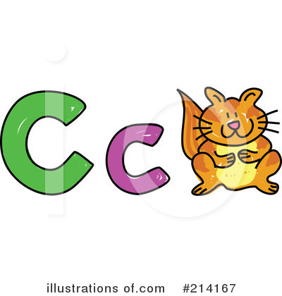 Royalty-Free (RF) Letter C Clipart Illustration by Prawny - Stock Sample #214167