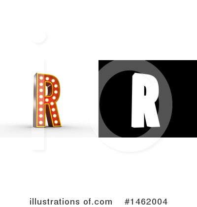 Royalty-Free (RF) Letter Clipart Illustration by stockillustrations - Stock Sample #1462004