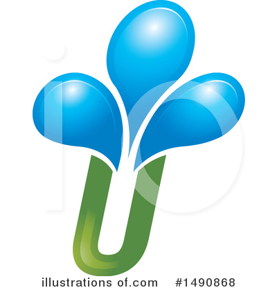 Royalty-Free (RF) Letter Clipart Illustration by Lal Perera - Stock Sample #1490868