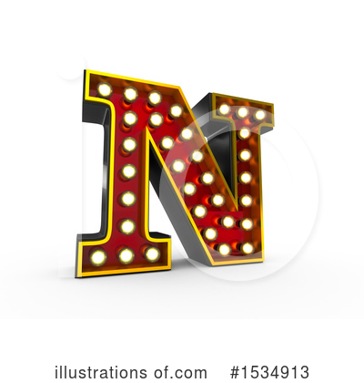 Royalty-Free (RF) Letter Clipart Illustration by stockillustrations - Stock Sample #1534913