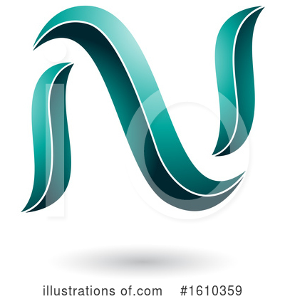 Royalty-Free (RF) Letter Clipart Illustration by cidepix - Stock Sample #1610359