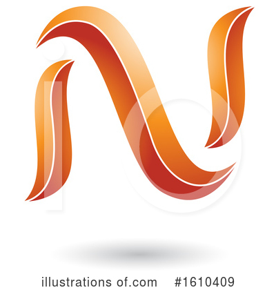 Royalty-Free (RF) Letter Clipart Illustration by cidepix - Stock Sample #1610409