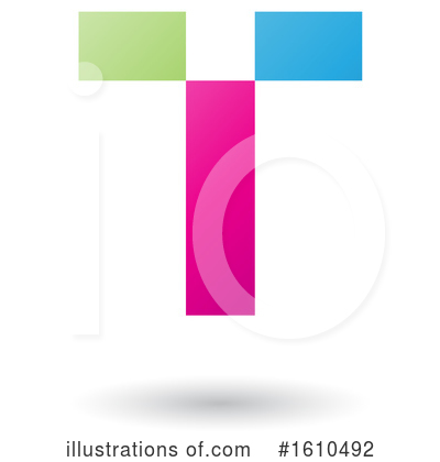 Royalty-Free (RF) Letter Clipart Illustration by cidepix - Stock Sample #1610492