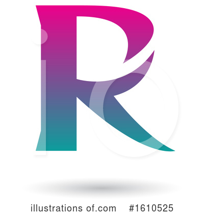 Royalty-Free (RF) Letter Clipart Illustration by cidepix - Stock Sample #1610525