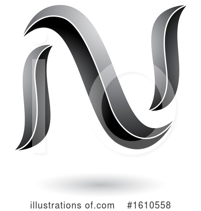 Royalty-Free (RF) Letter Clipart Illustration by cidepix - Stock Sample #1610558