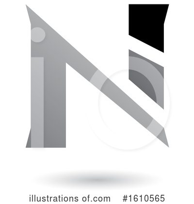 Royalty-Free (RF) Letter Clipart Illustration by cidepix - Stock Sample #1610565