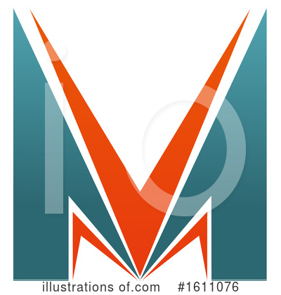 Letter M Clipart #1611076 by Vector Tradition SM