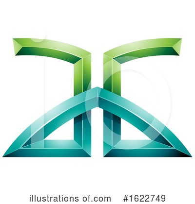 Royalty-Free (RF) Letter Clipart Illustration by cidepix - Stock Sample #1622749