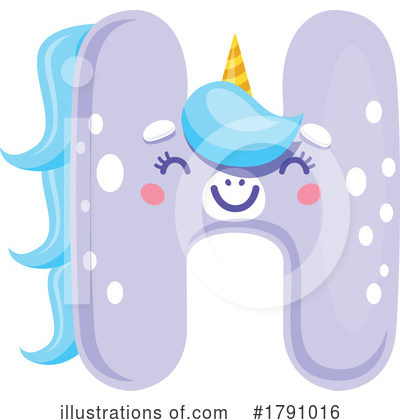 Unicorn Clipart #1791016 by Vector Tradition SM