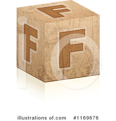 Royalty-Free (RF) Letter Cube Clipart Illustration by Andrei Marincas - Stock Sample #1169676