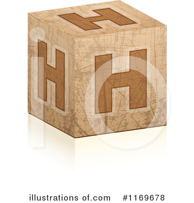 Royalty-Free (RF) Letter Cube Clipart Illustration by Andrei Marincas - Stock Sample #1169678