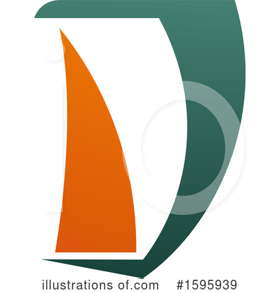 Royalty-Free (RF) Letter D Clipart Illustration by Vector Tradition SM - Stock Sample #1595939