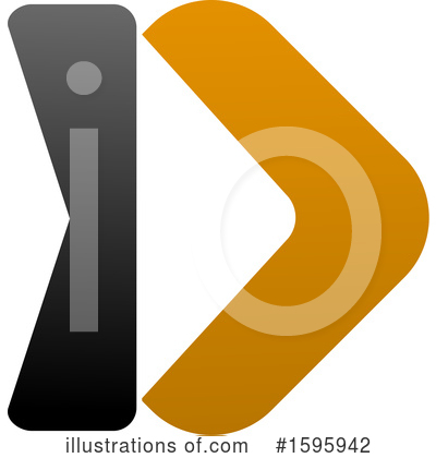 Letter D Clipart #1595942 by Vector Tradition SM