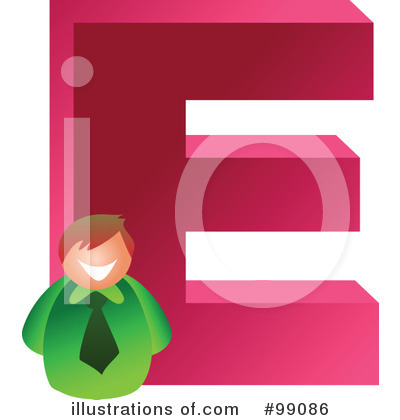Royalty-Free (RF) Letter E Clipart Illustration by Prawny - Stock Sample #99086