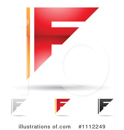 Royalty-Free (RF) Letter F Clipart Illustration by cidepix - Stock Sample #1112249