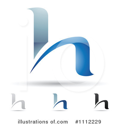 Royalty-Free (RF) Letter H Clipart Illustration by cidepix - Stock Sample #1112229