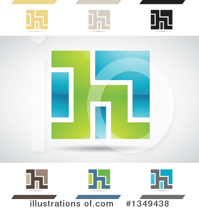 Letter H Clipart #1349438 by cidepix