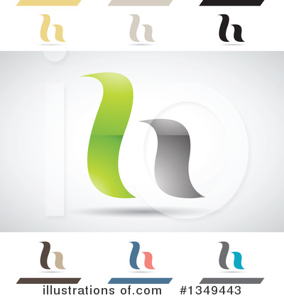 Royalty-Free (RF) Letter H Clipart Illustration by cidepix - Stock Sample #1349443