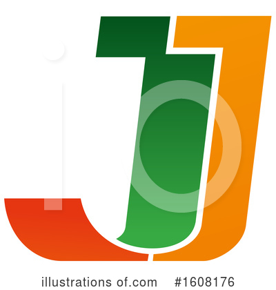 Letter J Clipart #1608176 by Vector Tradition SM