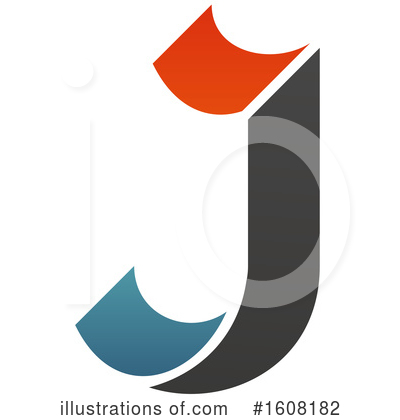Letter J Clipart #1608182 by Vector Tradition SM
