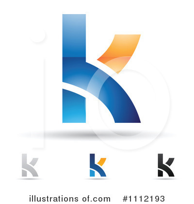 Royalty-Free (RF) Letter K Clipart Illustration by cidepix - Stock Sample #1112193