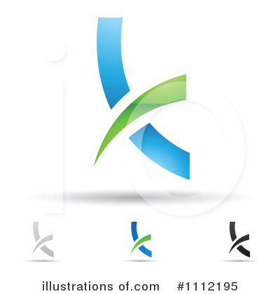 Royalty-Free (RF) Letter K Clipart Illustration by cidepix - Stock Sample #1112195