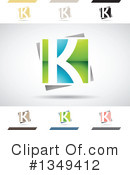Letter K Clipart #1349412 by cidepix