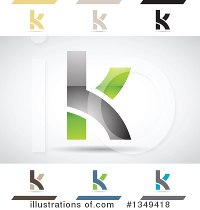 Letter K Clipart #1349418 by cidepix
