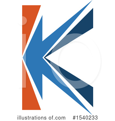 Royalty-Free (RF) Letter K Clipart Illustration by Vector Tradition SM - Stock Sample #1540233