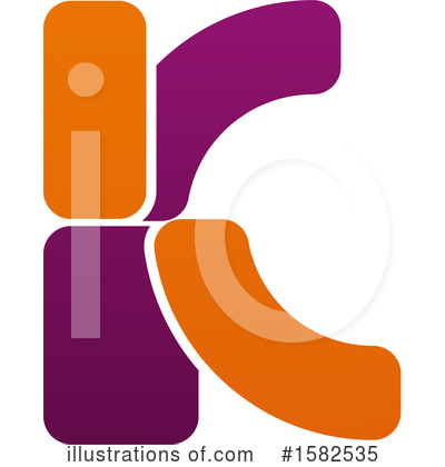 Letter K Clipart #1582535 by Vector Tradition SM