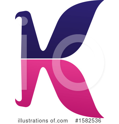 Royalty-Free (RF) Letter K Clipart Illustration by Vector Tradition SM - Stock Sample #1582536