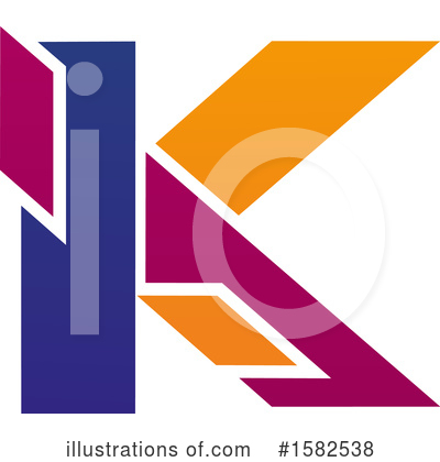 Letter K Clipart #1582538 by Vector Tradition SM