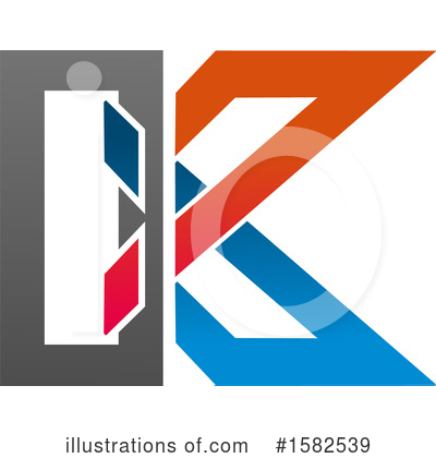 Royalty-Free (RF) Letter K Clipart Illustration by Vector Tradition SM - Stock Sample #1582539