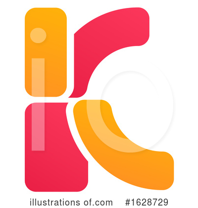 Royalty-Free (RF) Letter K Clipart Illustration by Vector Tradition SM - Stock Sample #1628729