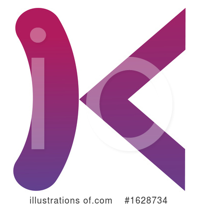 Royalty-Free (RF) Letter K Clipart Illustration by Vector Tradition SM - Stock Sample #1628734