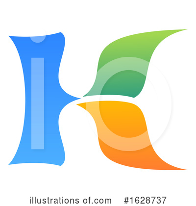Royalty-Free (RF) Letter K Clipart Illustration by Vector Tradition SM - Stock Sample #1628737
