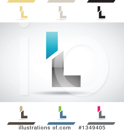 Royalty-Free (RF) Letter L Clipart Illustration by cidepix - Stock Sample #1349405