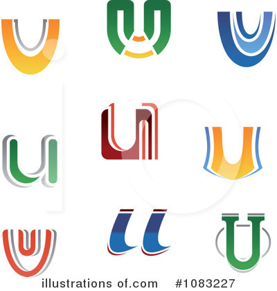 Royalty-Free (RF) Letter Logo Clipart Illustration by Vector Tradition SM - Stock Sample #1083227