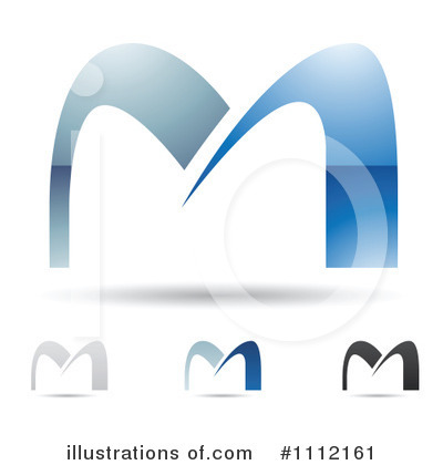 Royalty-Free (RF) Letter M Clipart Illustration by cidepix - Stock Sample #1112161