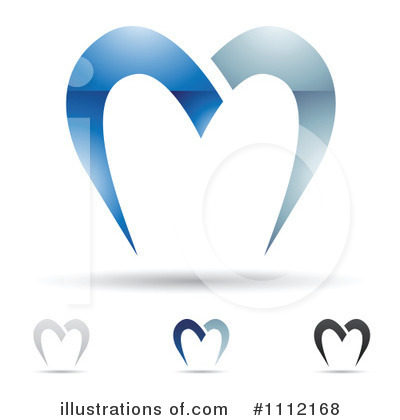 Royalty-Free (RF) Letter M Clipart Illustration by cidepix - Stock Sample #1112168