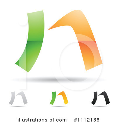 Royalty-Free (RF) Letter N Clipart Illustration by cidepix - Stock Sample #1112186