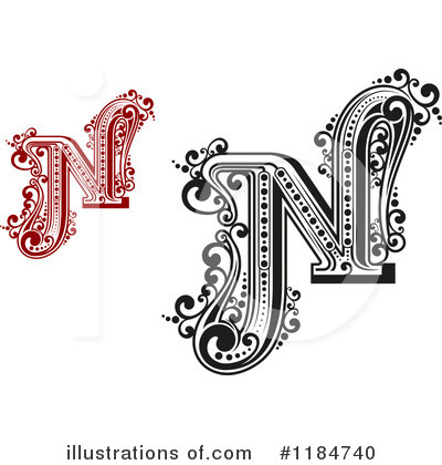 Calligraphy Clipart #1184740 by Vector Tradition SM